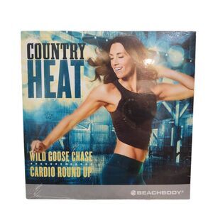 Beach Body Country Heat New DVD Wild Goose Chase Cardio Round Up Dance Workout